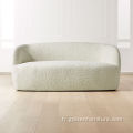 Chaise moderne Gwyneth Boucle